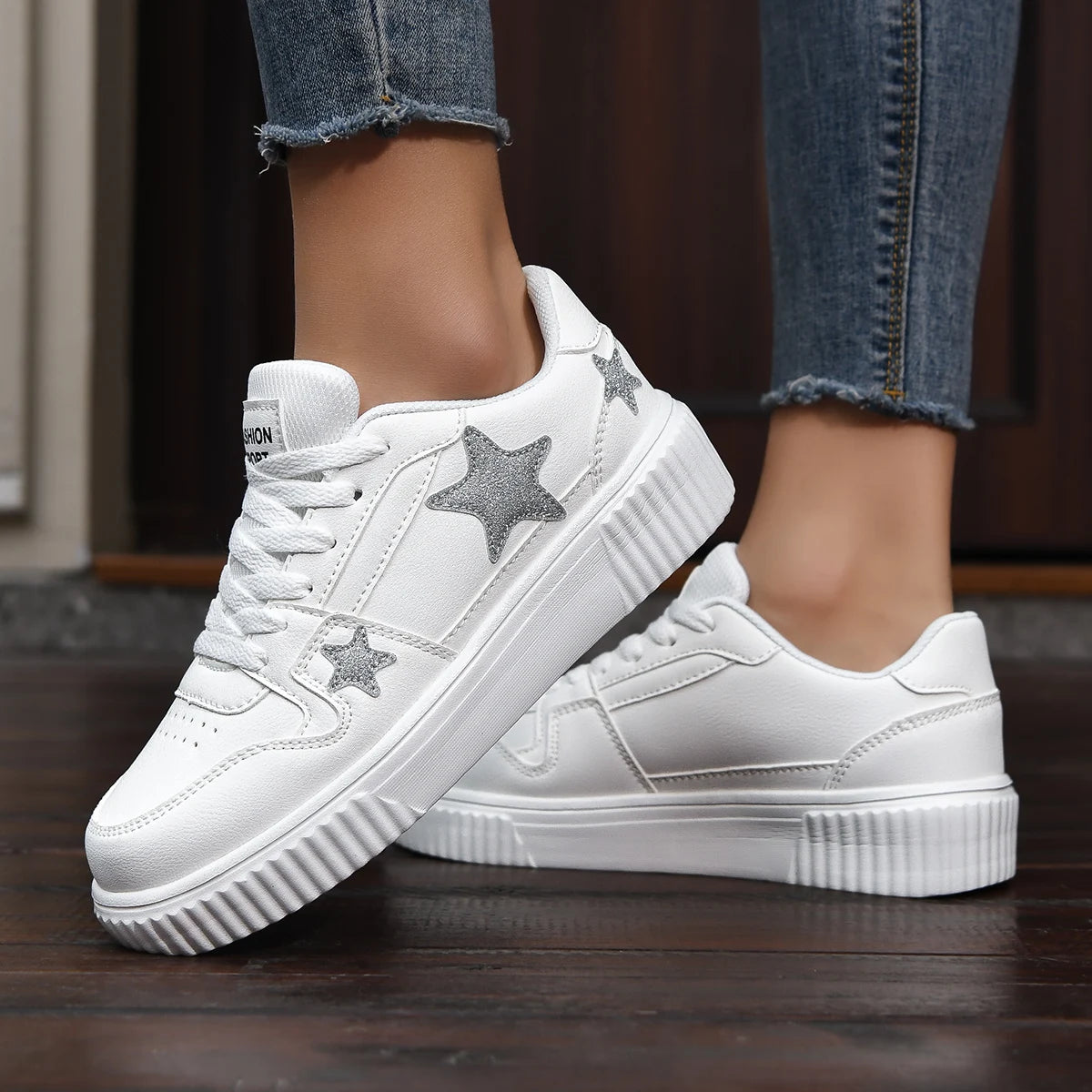 Womens Sneakers Casual Sports Breathable Stylish