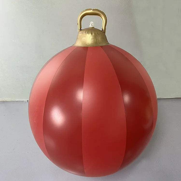 Bolas de Navidad - Hinchables 60cm PVC para Exterior.