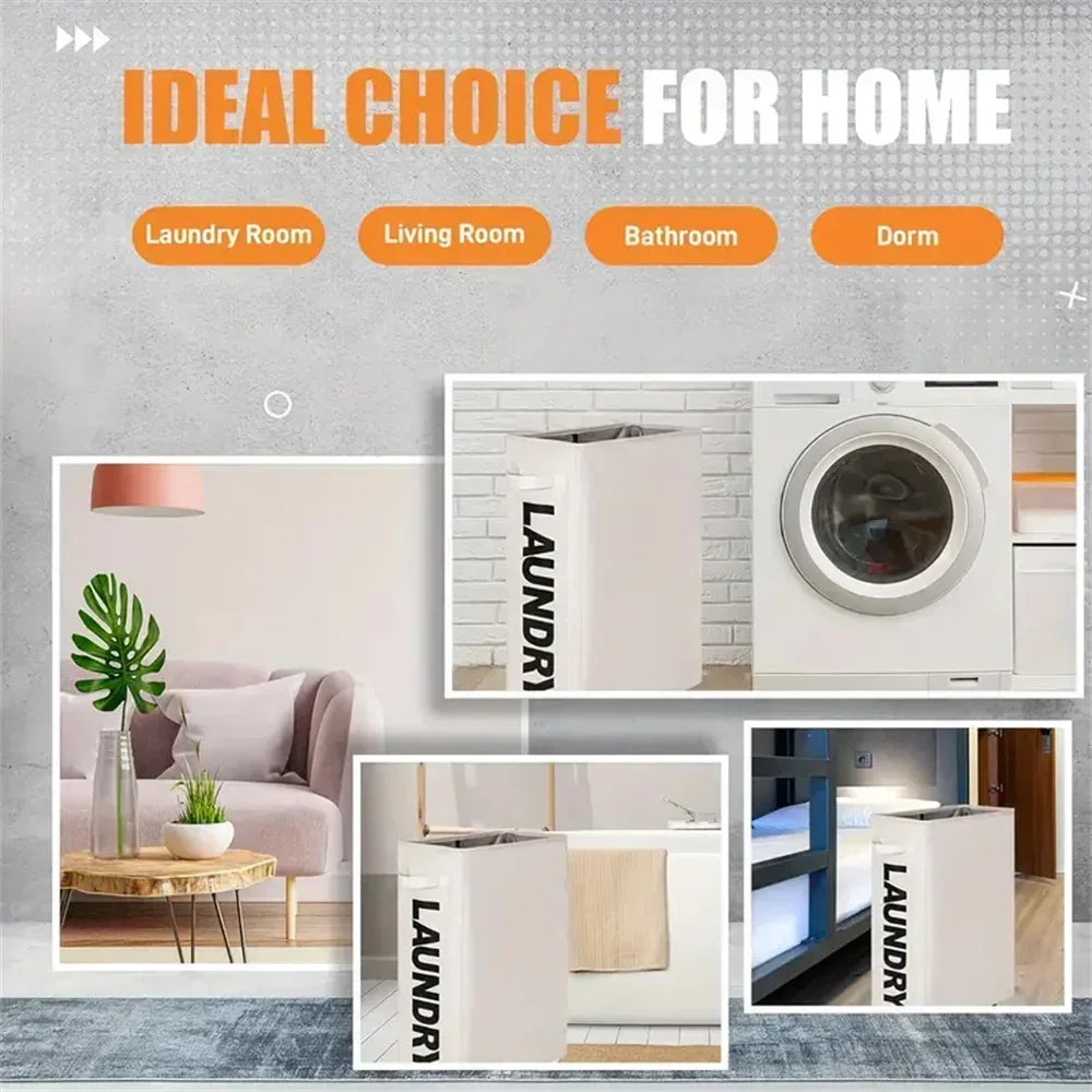 Laundry Basket Foldable Dirty Clothes Basket