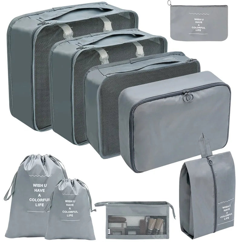 Travel Organizer Storage Bags Suitcase 7/8/9/10 Pcs Set
