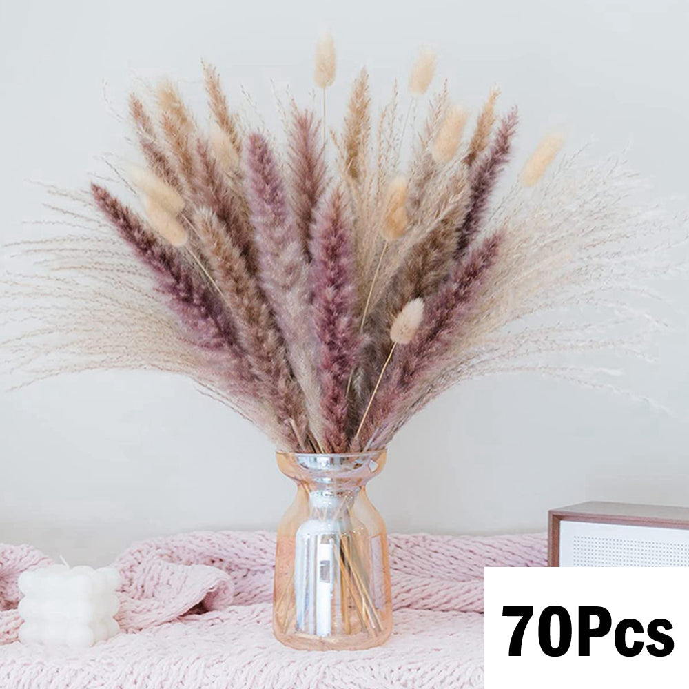 Natural Pampas Dried Flowers Bouquet Decoration