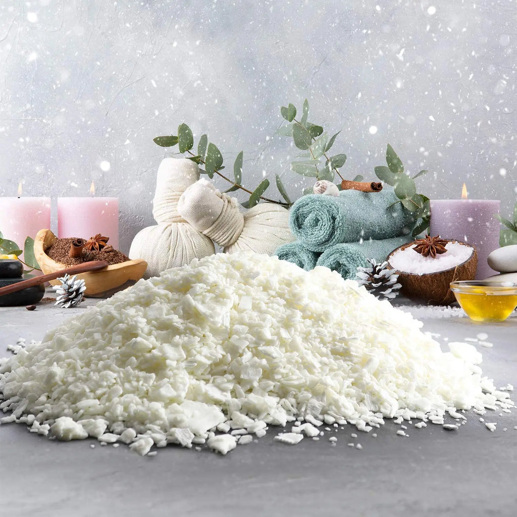 Sojawachs 100 % körnig 1 kg natürliches Duftkerzenmaterial