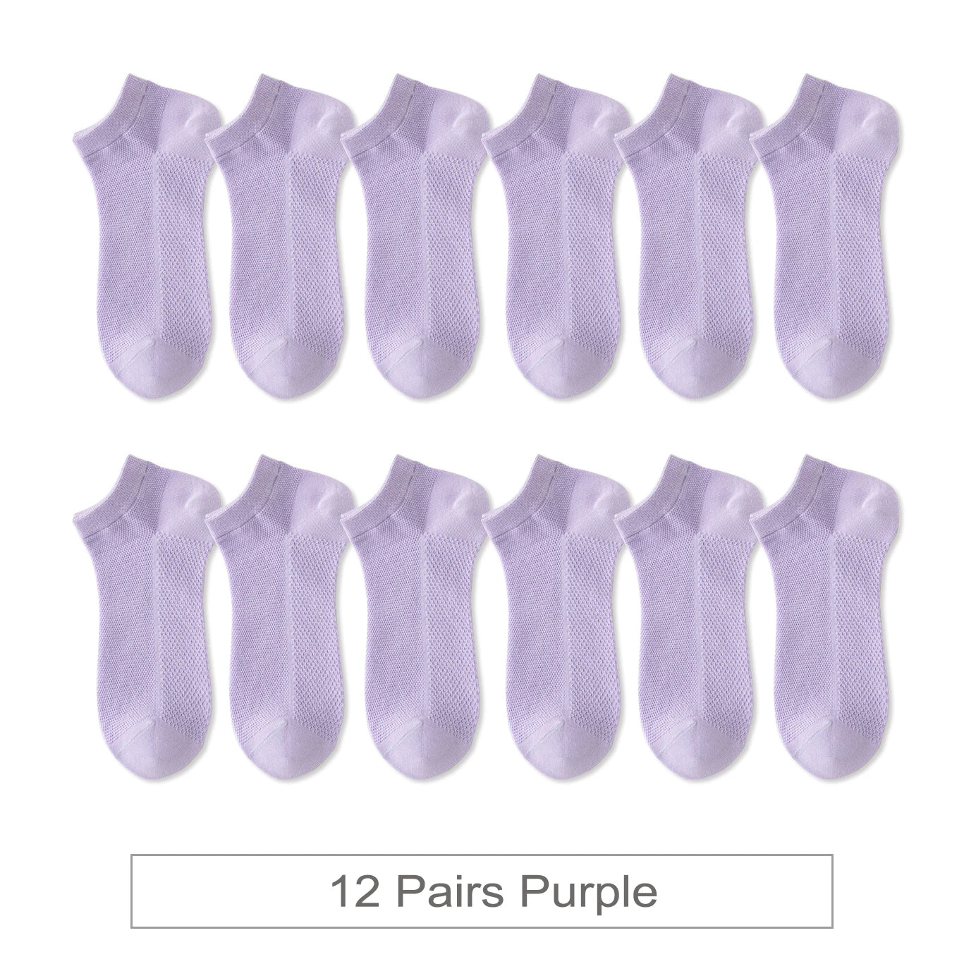 Woman Cotton Socks Short Thin Mesh Breathable