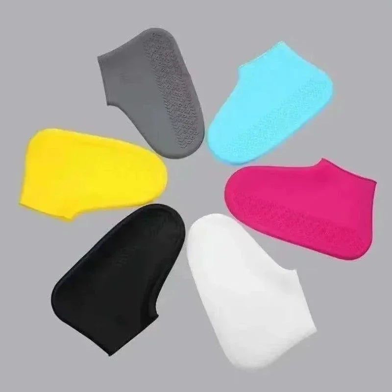 Lightweight Thick Wear-resistant Silicone Rain Shoe Covers Travel