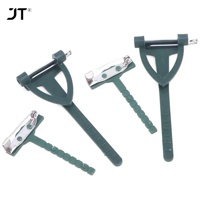 Broches de metal plástico para flores, 10/20 piezas.