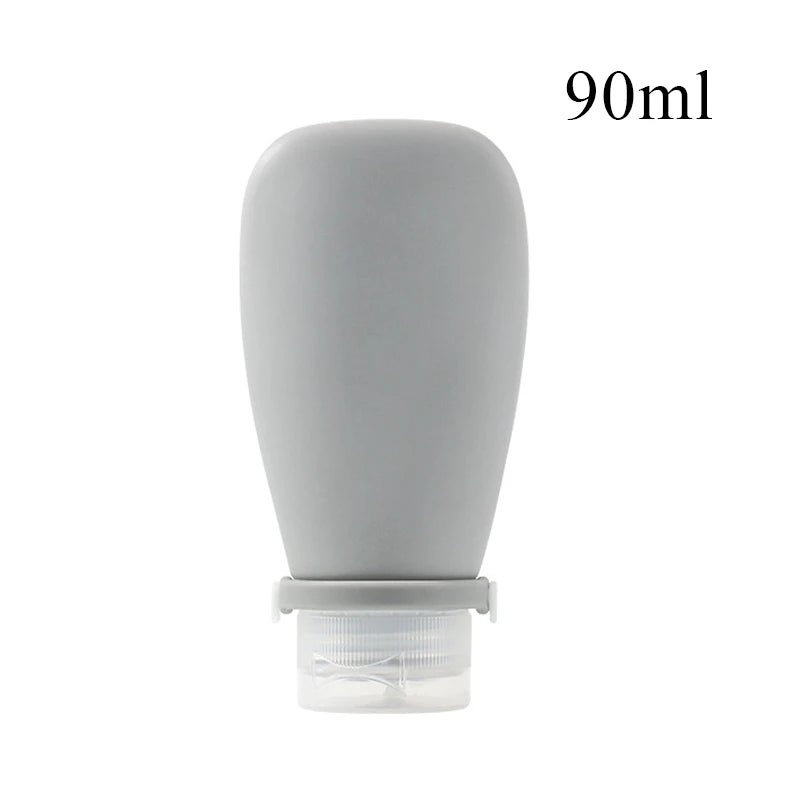 Portable Silicone Travel Bottle Cosmetic Storage Refillable Empty Bottle