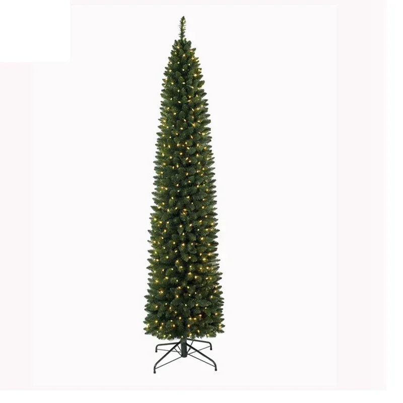 Árbol de Navidad artificial de lujo 2025, decoración para el hogar, gran novedad, adornos navideños, árbol de Navidad de 150/180/210 cm