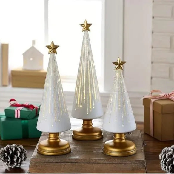 Adornos navideños, artesanía, regalo, decoración, resina, árbol de Navidad.