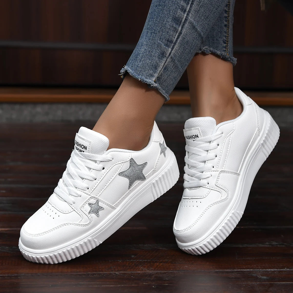 Womens Sneakers Casual Sports Breathable Stylish
