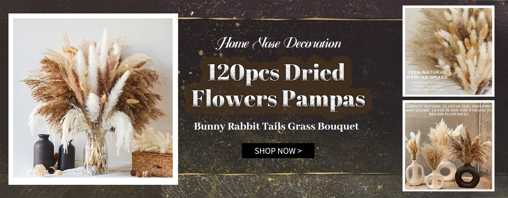 Flores artificiales de aliento de bebé, decoración de gypsophila de tacto real