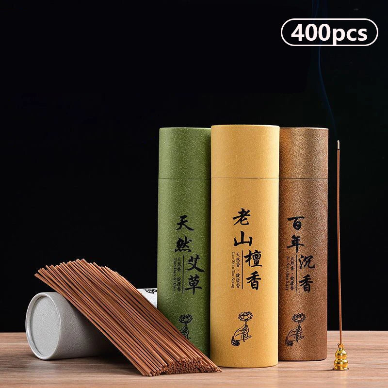 Natural Sandalwood Sticks Home Incense 400Pcs