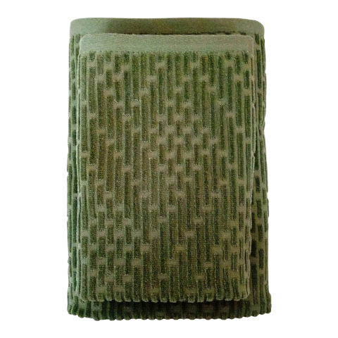 Conjunto Spugna 1+1 en Cotone Egiziano Jacquard – Elite