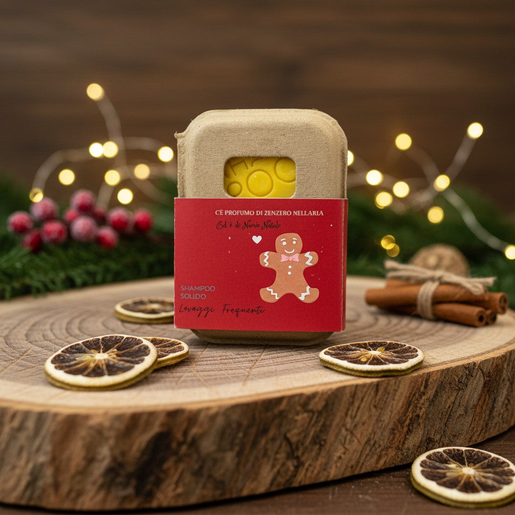 FESTES SHAMPOO VON NATALE LAVAGGI HÄUFIG IM NERO UND BERGAMOTTO