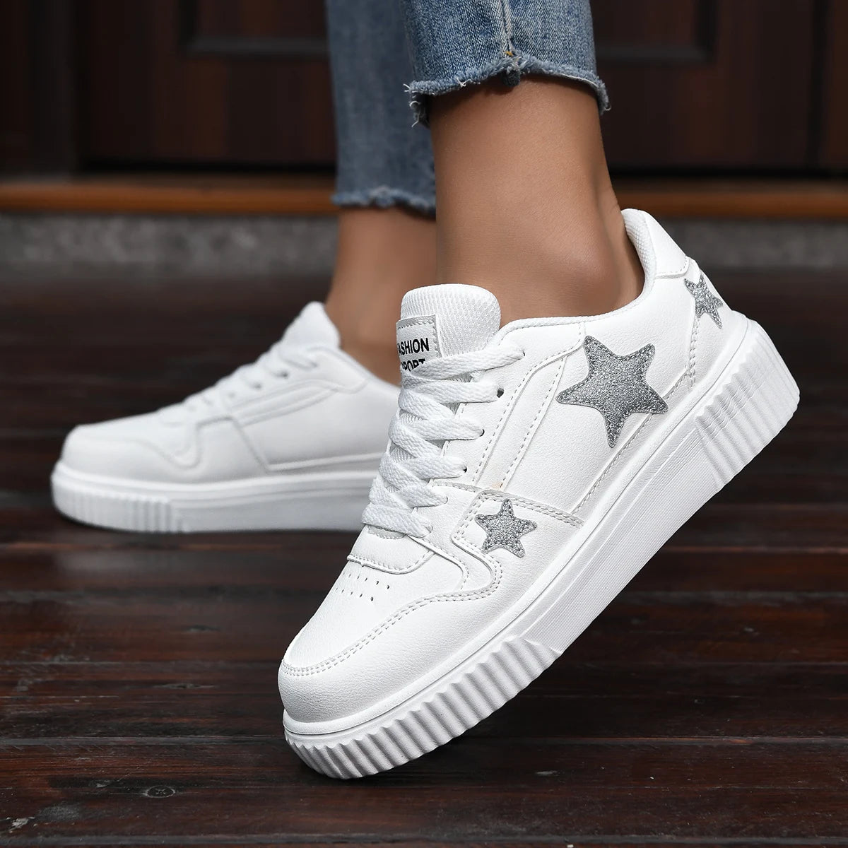 Womens Sneakers Casual Sports Breathable Stylish