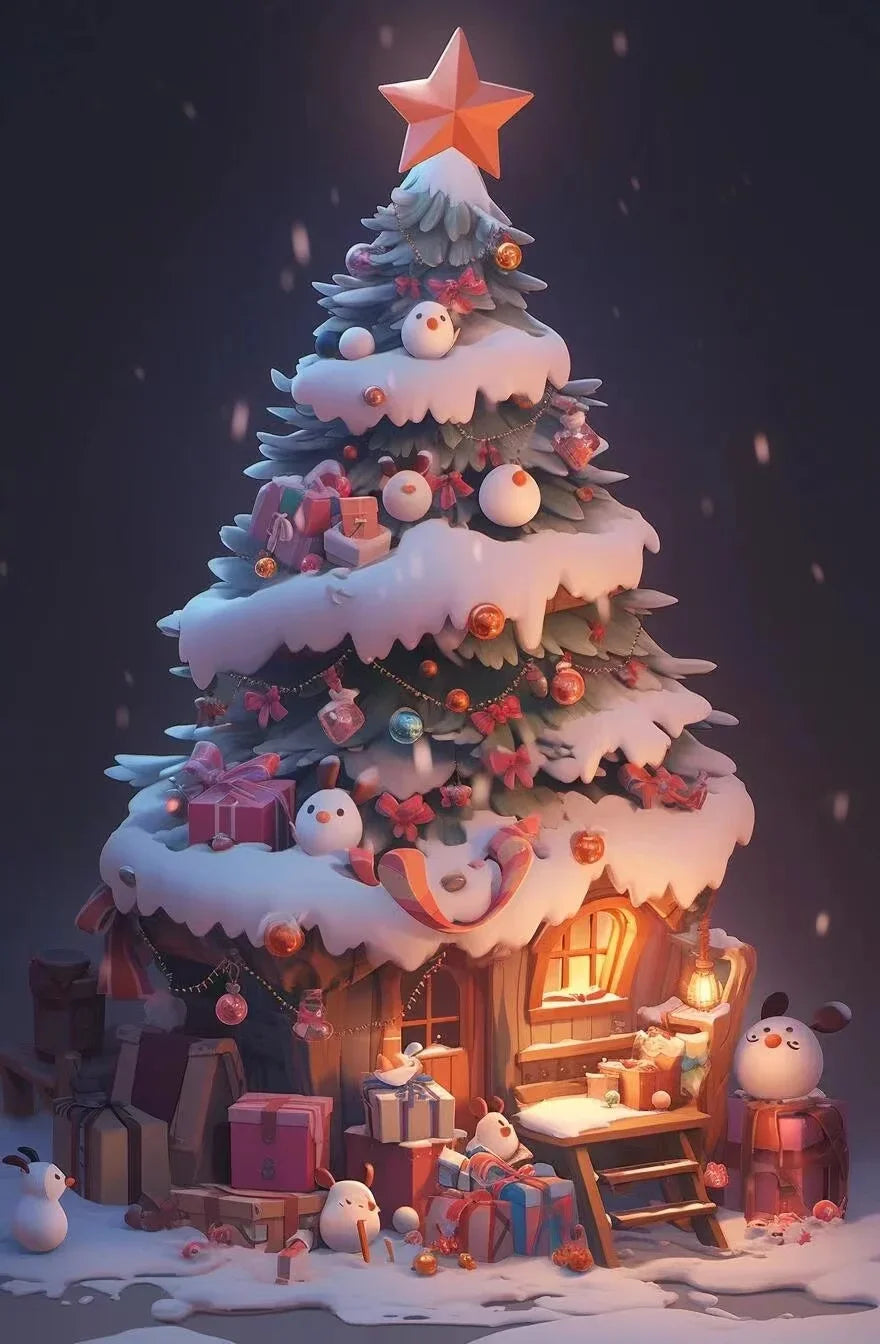 Árbol de Navidad artificial de lujo 2025, decoración para el hogar, gran novedad, adornos navideños, árbol de Navidad de 150/180/210 cm