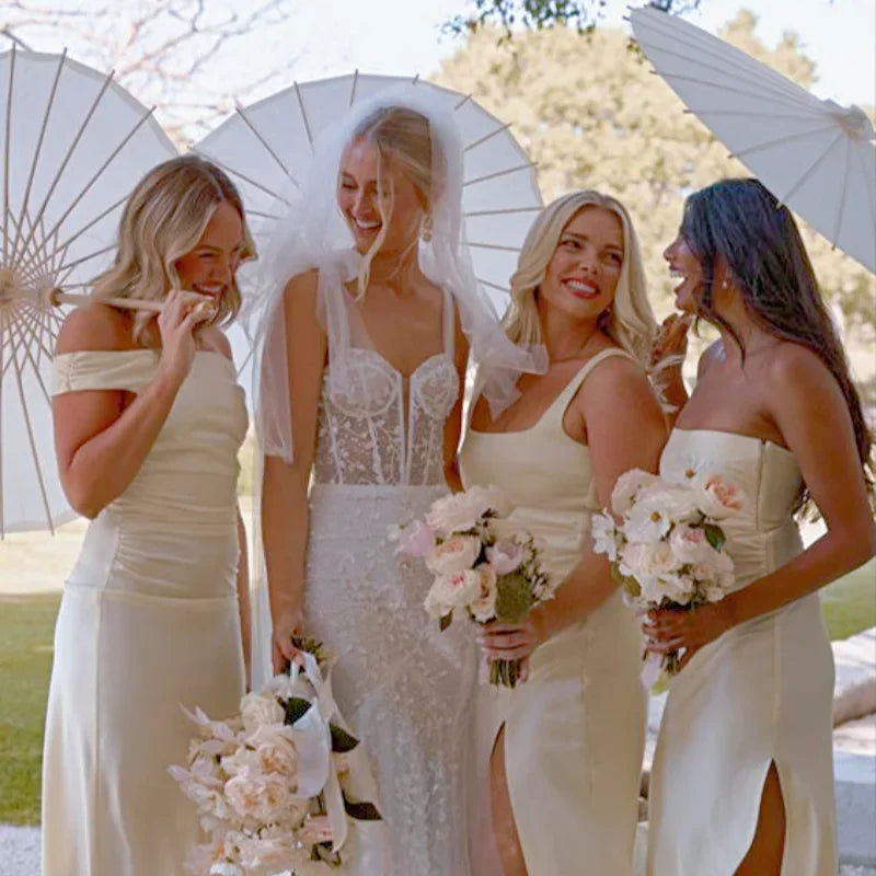 Paper Umbrella - 30-50PCS 80cm White Parasol for Wedding Decor.