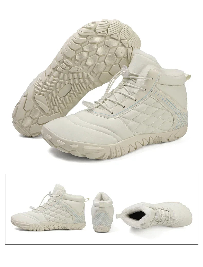 Brandneue Winterstiefel für Damen und Herren, Barfuß-Outdoor-Schuhe mit rutschfester Oberfläche