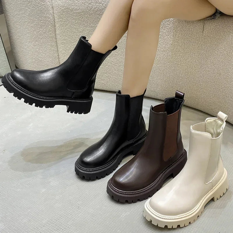 Thick-soled Women Winter Comfortable Shoes