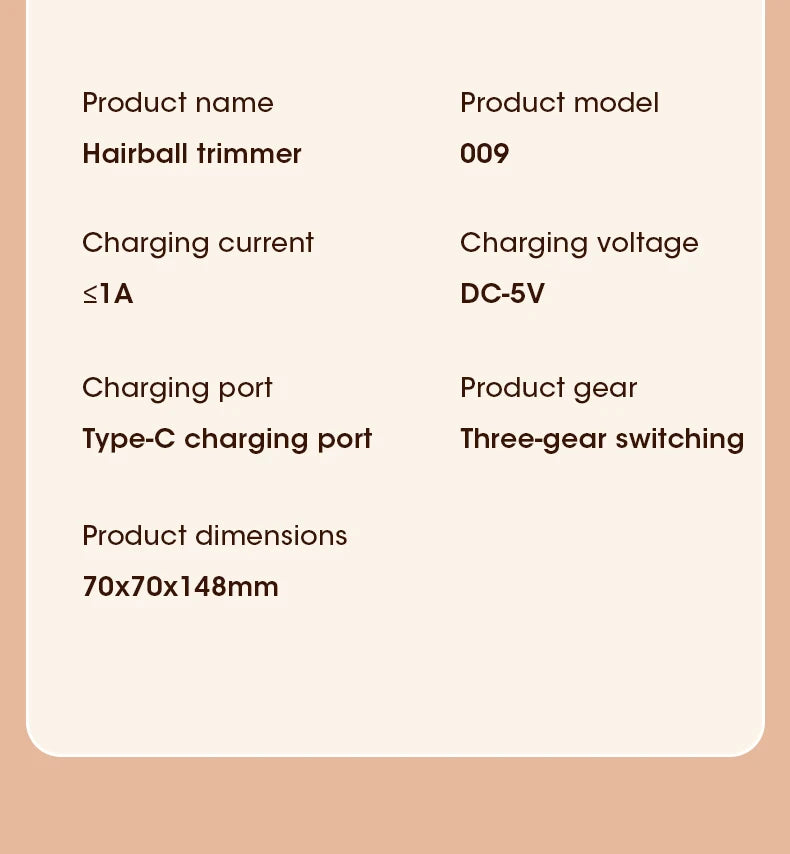 Rimuovi-pelucchi elettrico digitale a LED per indumenti, ricaricabile tramite USB.