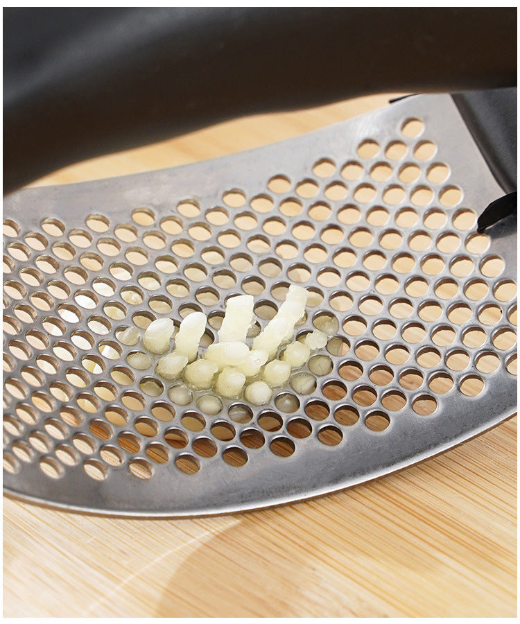Stainless Steel Garlic Press Crusher.
