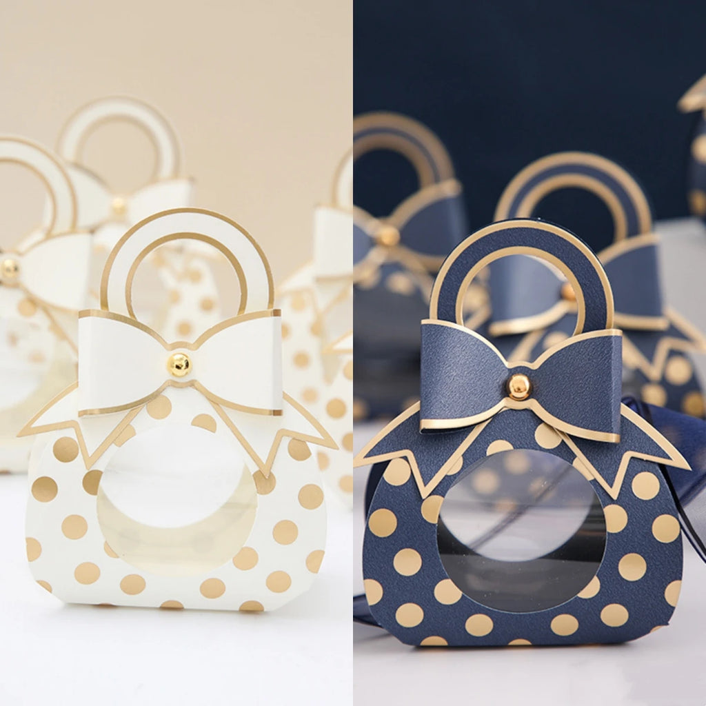 Sacchetto di caramelle creativo stile ciuccio, scatola di cioccolatini per bomboniere di nozze. 50 pezzi