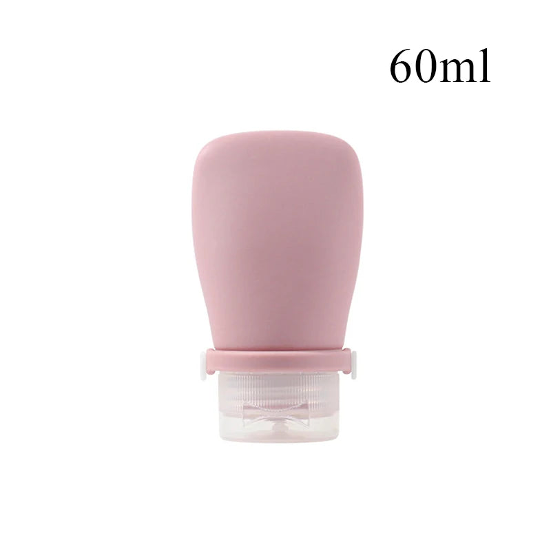 Portable Silicone Travel Bottle Cosmetic Storage Refillable Empty Bottle