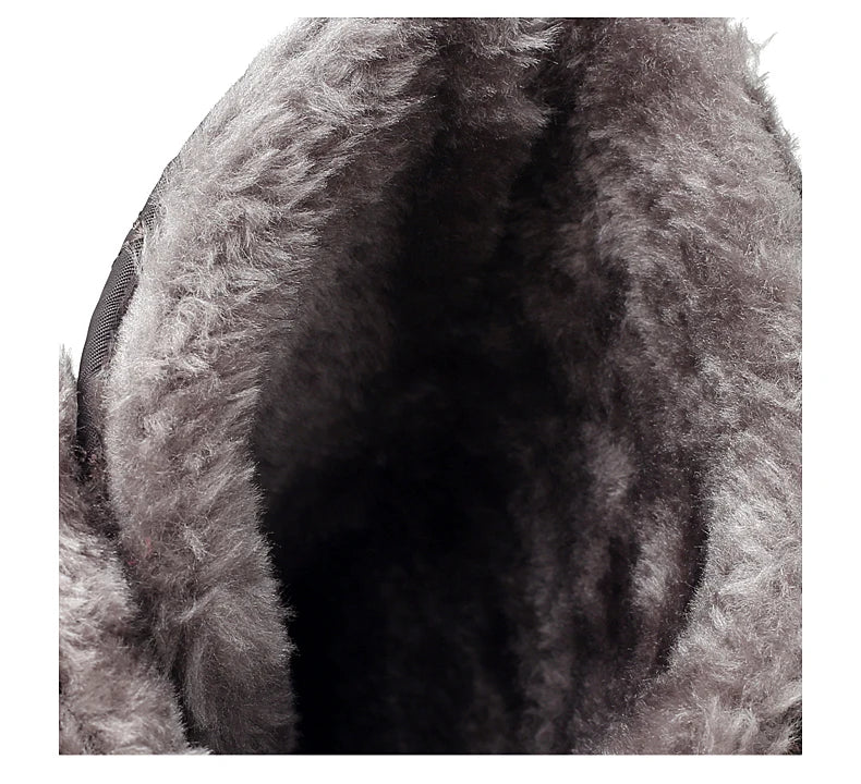 Botas de nieve de invierno antideslizantes e impermeables para mujer