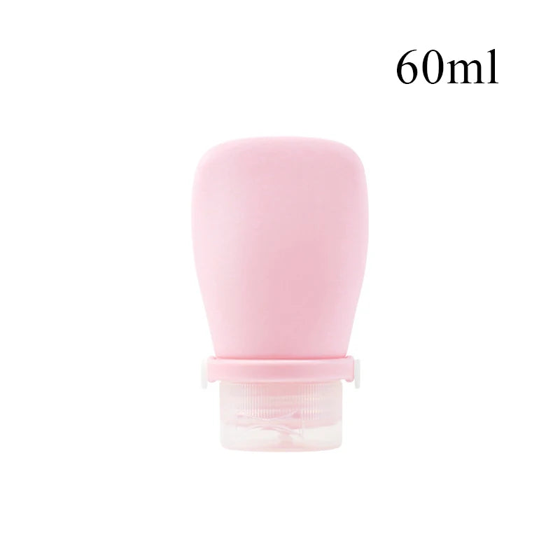 Portable Silicone Travel Bottle Cosmetic Storage Refillable Empty Bottle