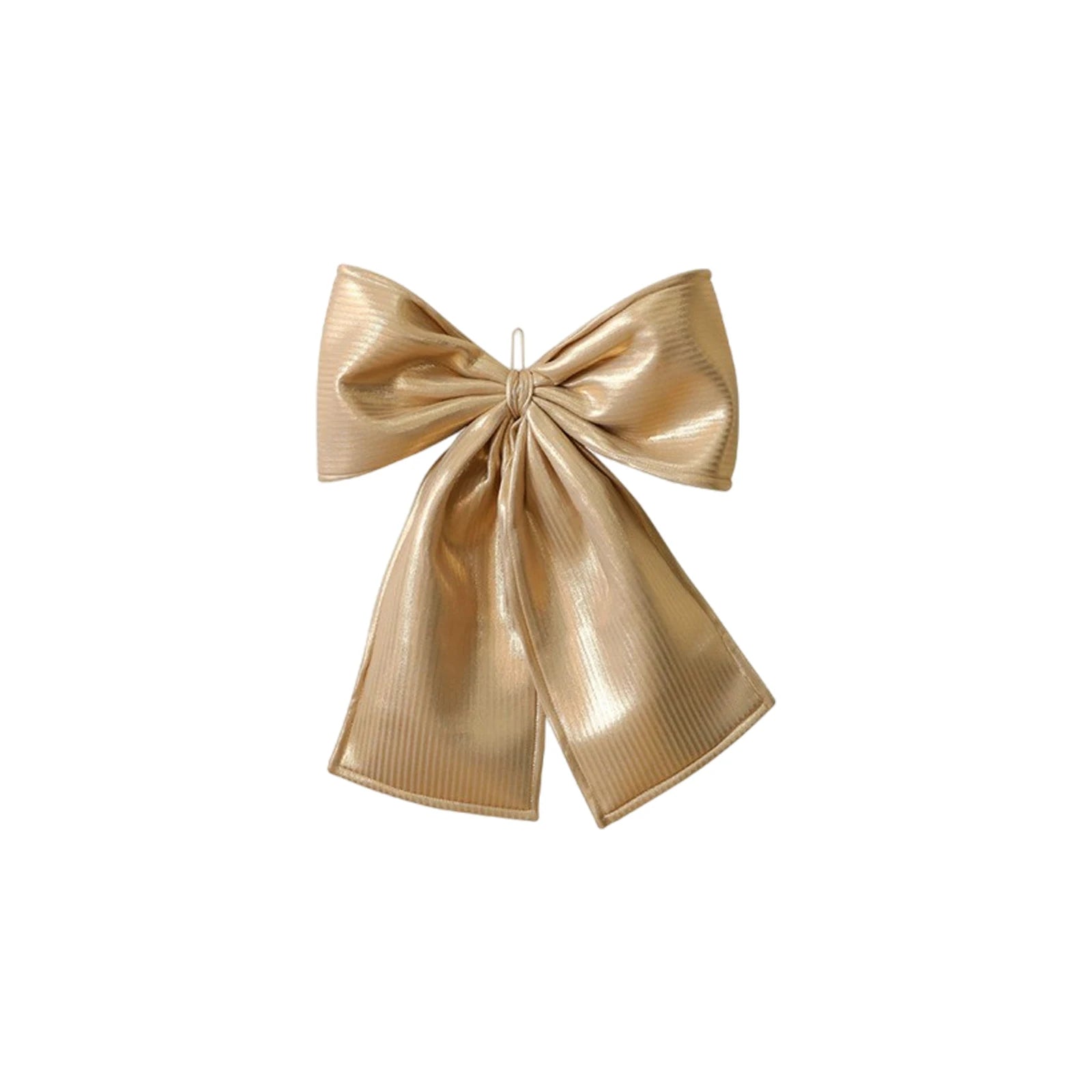 Lazo navideño grande para decoración del árbol.