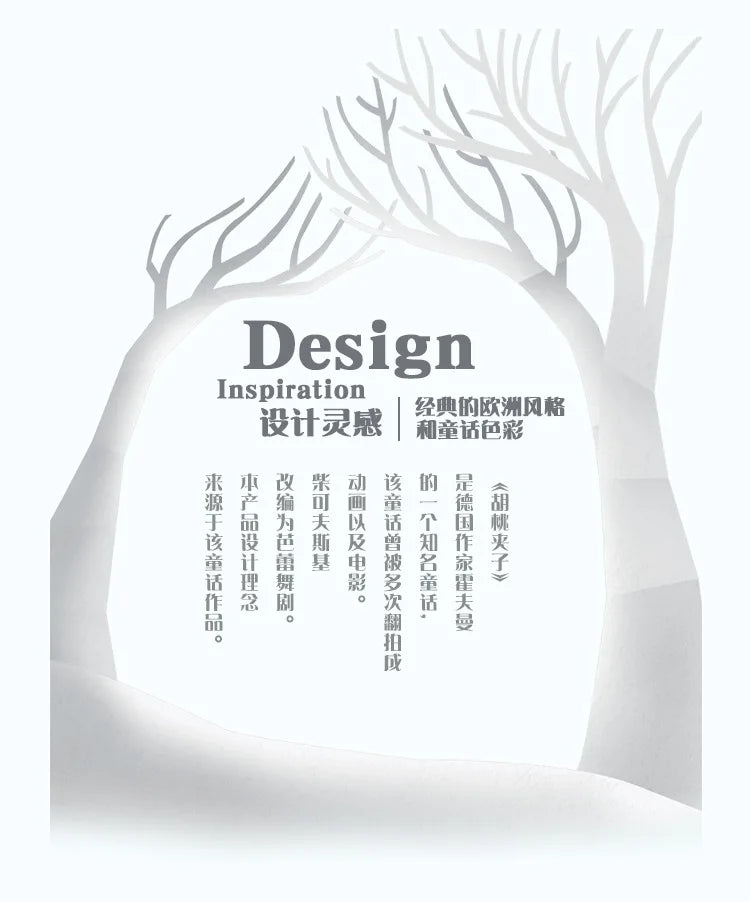 Cascanueces de madera con base redonda, soldado, 36 cm