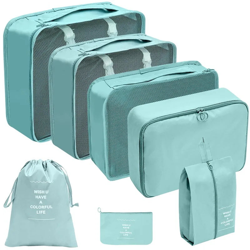 Travel Organizer Storage Bags Suitcase 7/8/9/10 Pcs Set
