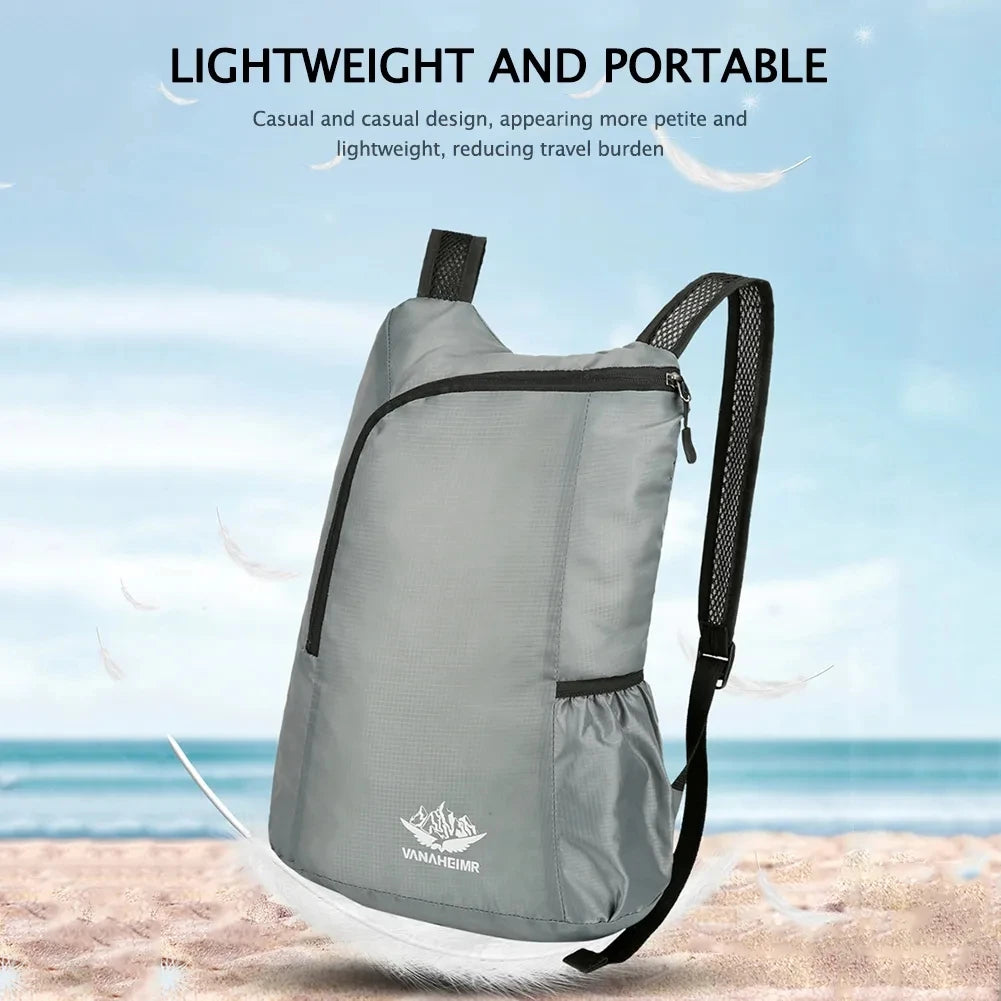 2025 New 1-Pack Multifunctional Ultralight Backpack - Foldable and Portable