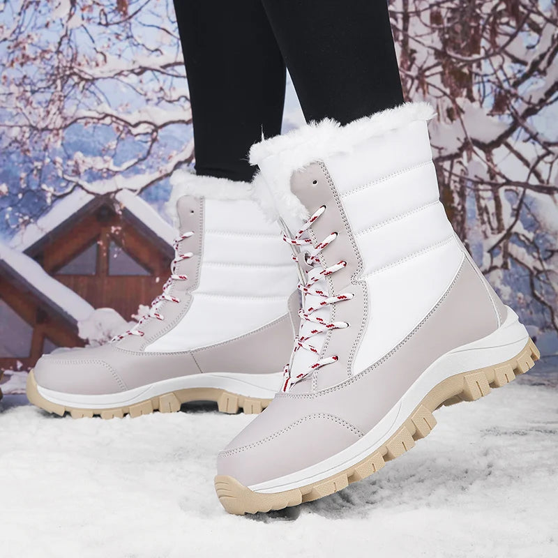 ****SALE**** - Women's cotton plus velvet non-slip winter snow boots