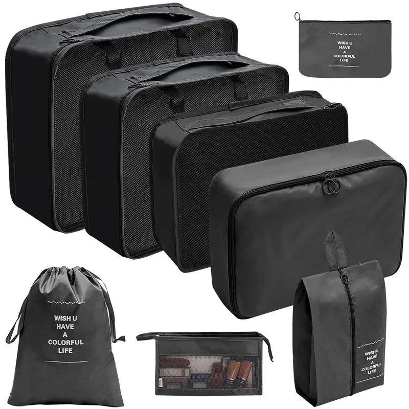 Travel Organizer Storage Bags Suitcase 7/8/9/10 Pcs Set