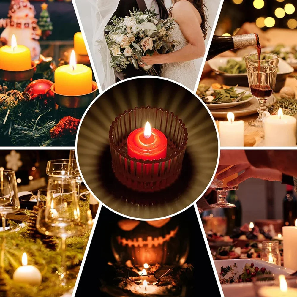 Barattoli in vetro per candele con coperchio, ideali per la realizzazione di candele.