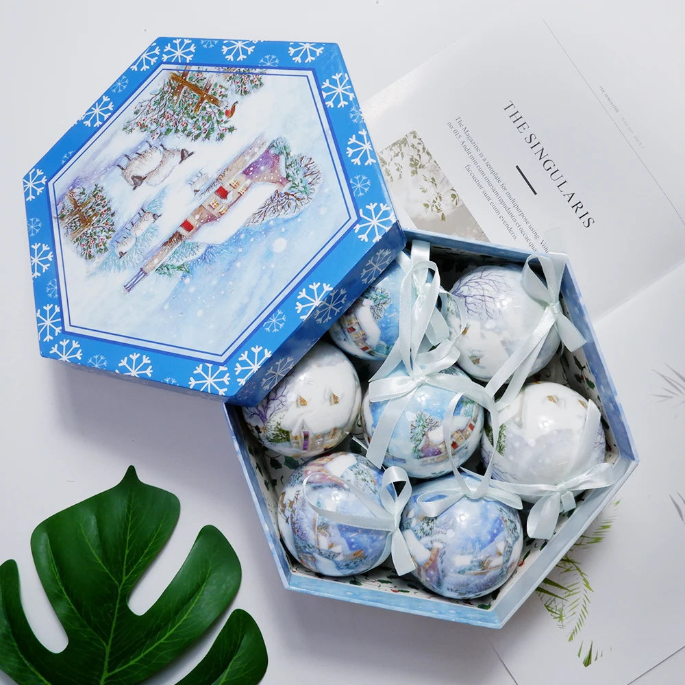 Bolas de Navidad, colgantes de Navidad, adornos para árbol, bolas multicolores, juego de decoraciones para fiestas en el hogar, Navidad, bolas de decoración navideña