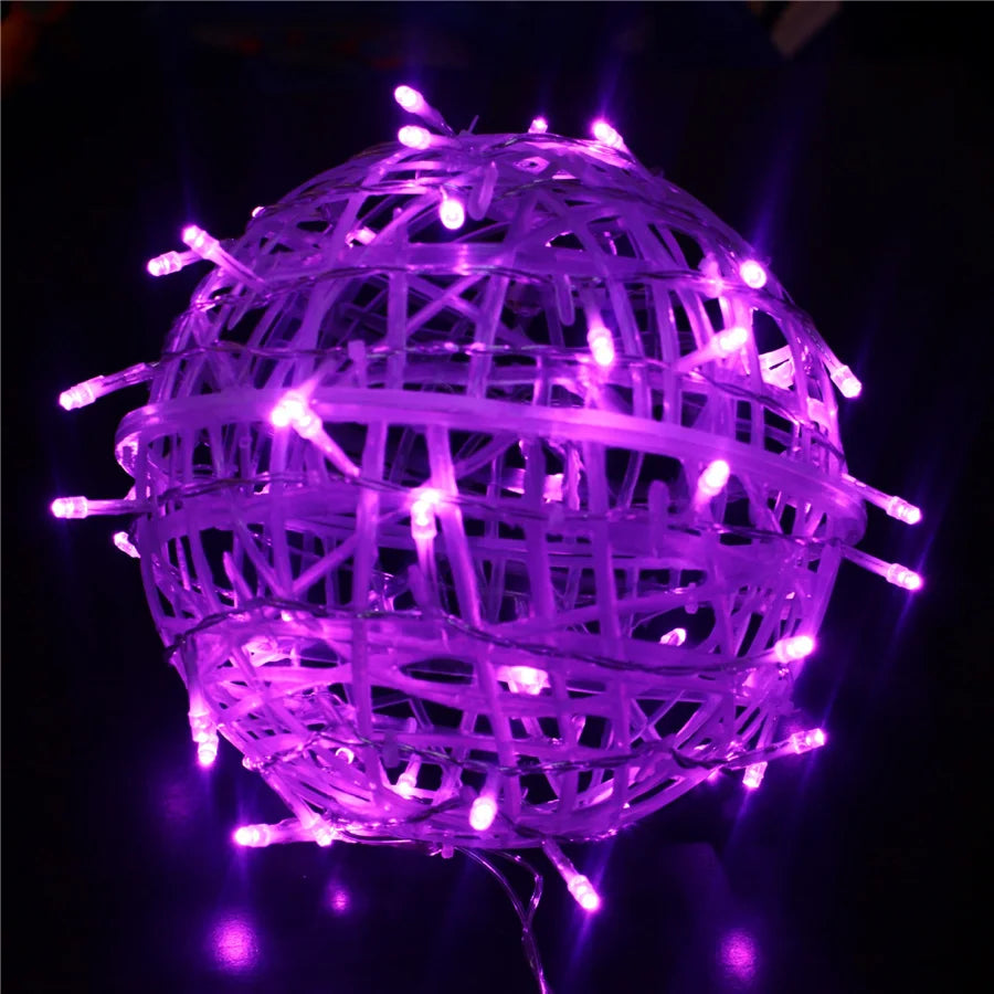 Christmas  Lights LED Rattan Ball String Outdoor 20CM 30CM.