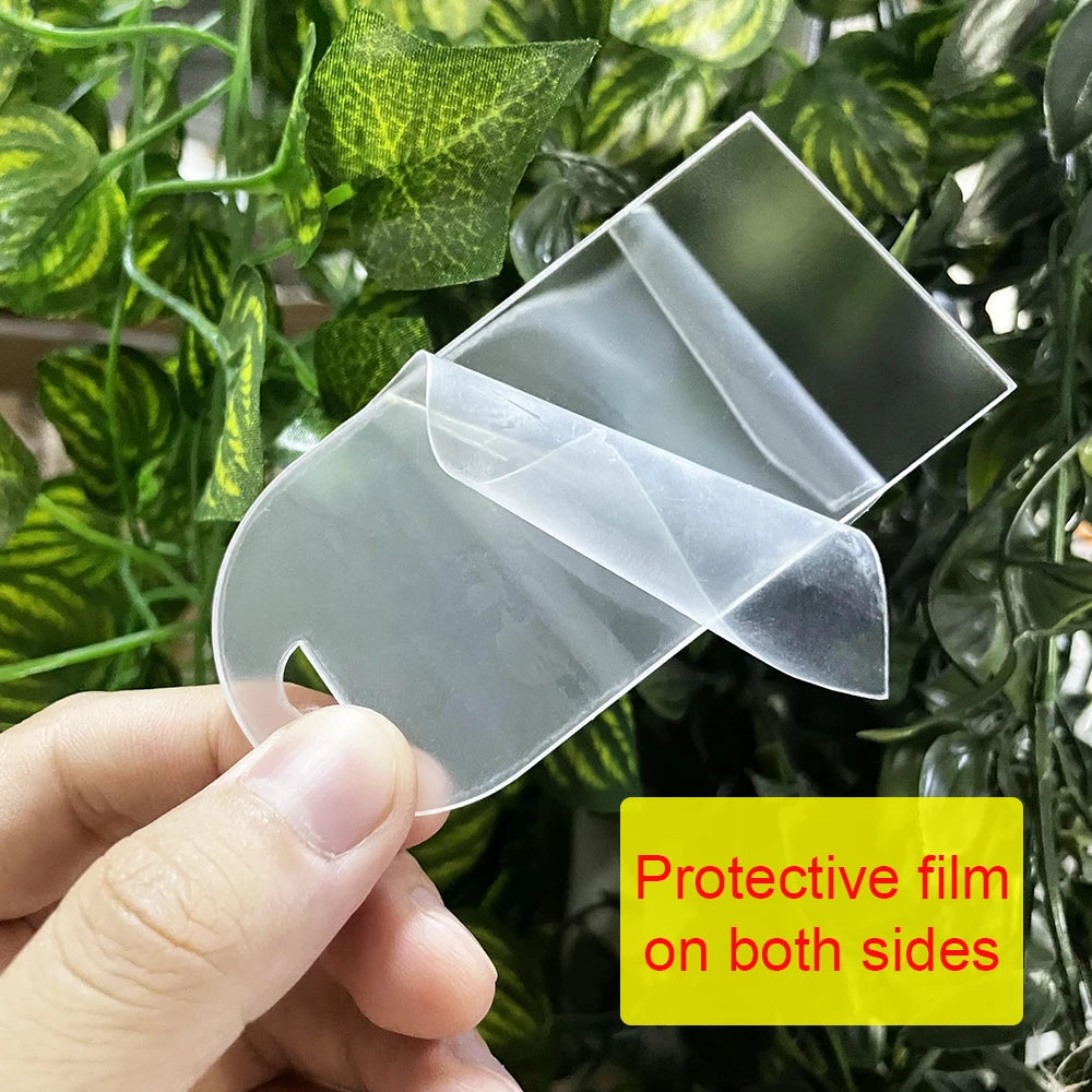 Segnaposto per matrimonio in acrilico, con etichetta in acrilico satinato, arco da 10/20/50 pezzi