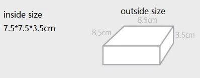 Elegante confezione regalo con motivo floreale blu e giallo, 3 misure, 10 pezzi