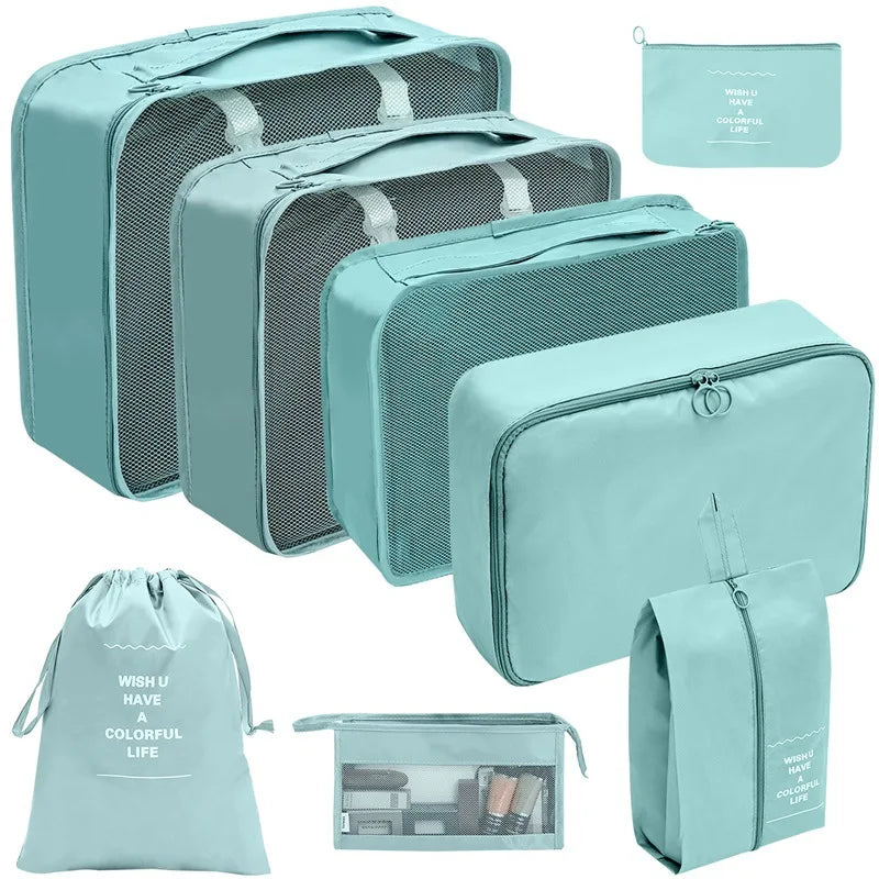 Travel Organizer Storage Bags Suitcase 7/8/9/10 Pcs Set