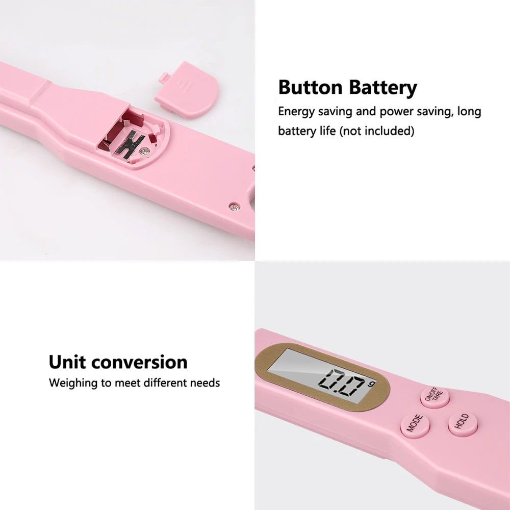 Mini Digital Kitchen Spoon Scale Electronic LCD Food Scale. Single or 2 Pack.