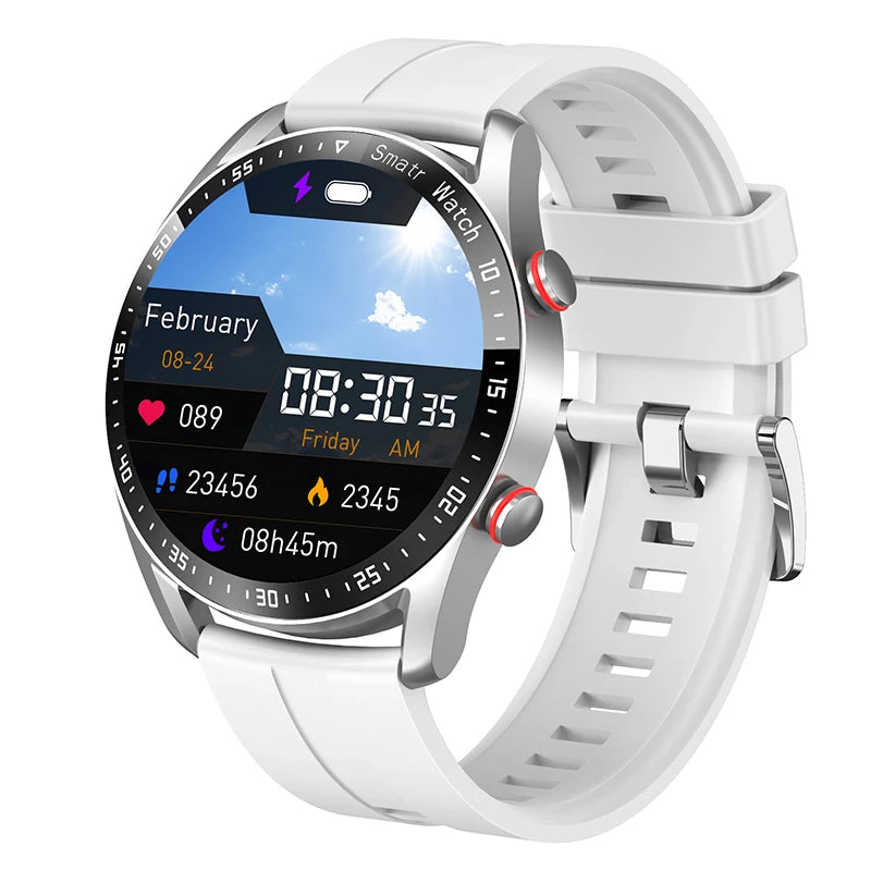 Smart Watch Men Laser Bluetooth Call Health Blood Pressure