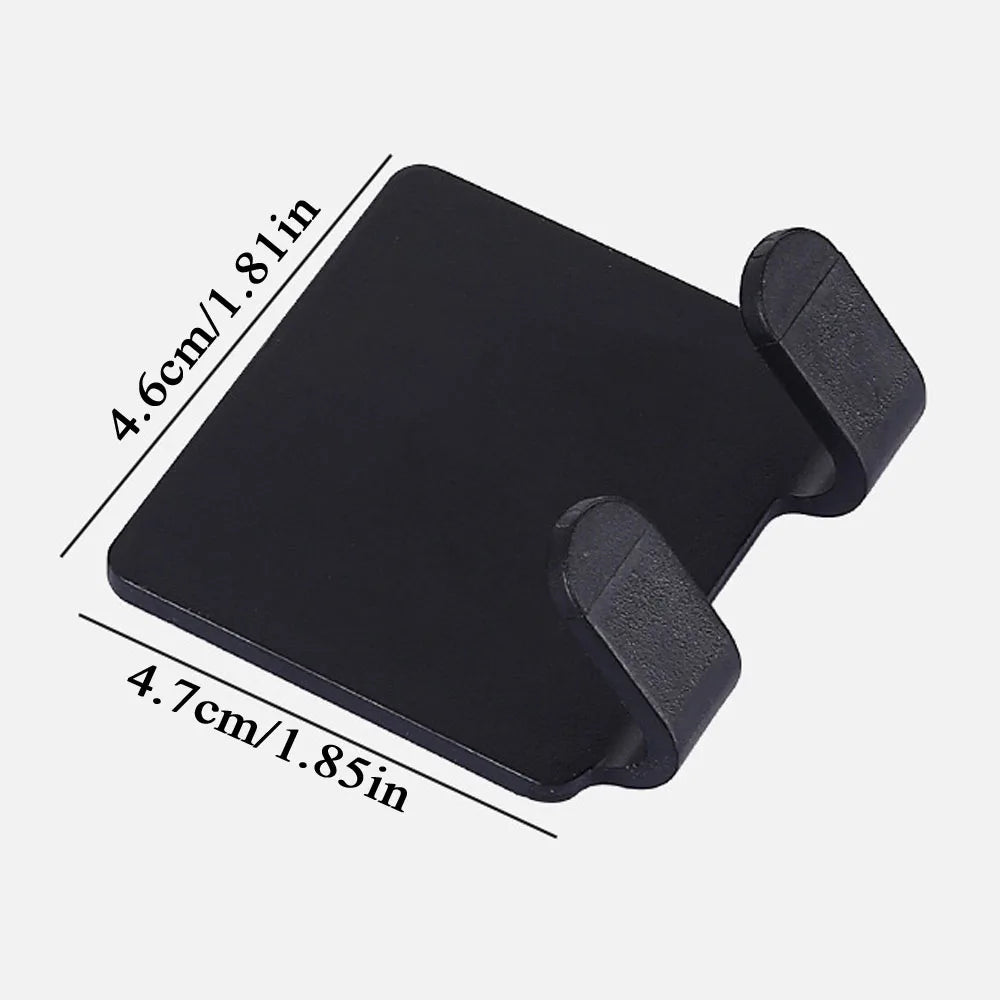 Holder Wall Mounted Bathroom For Shower Hook 2/4 pack Adhesive