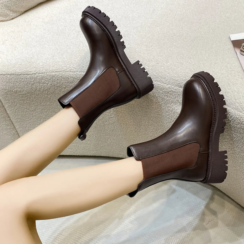 Thick-soled Women Winter Comfortable Shoes
