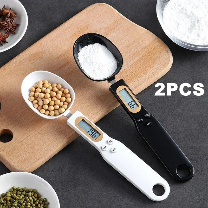 Mini Digital Kitchen Spoon Scale Electronic LCD Food Scale. Single or 2 Pack.