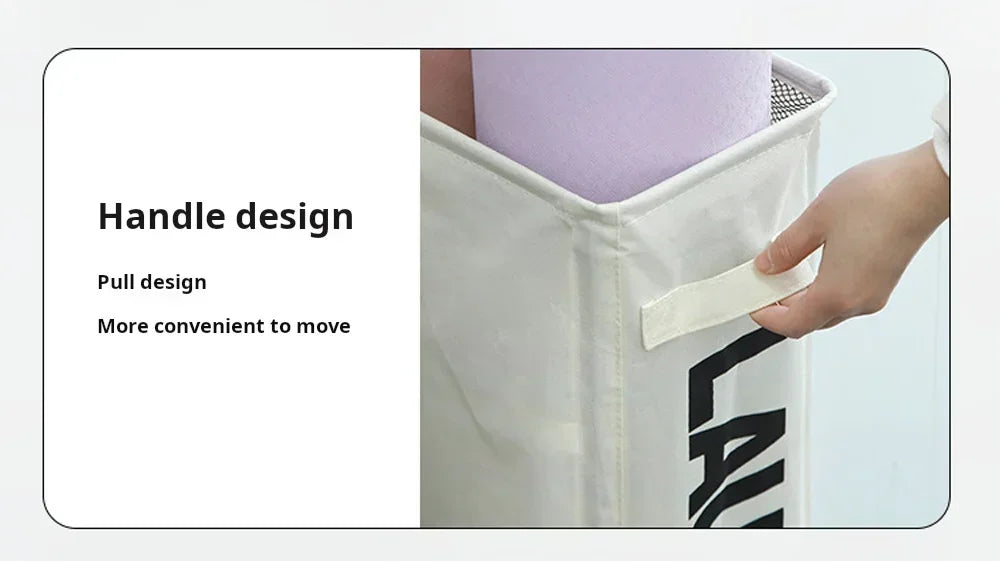 Laundry Basket Foldable Dirty Clothes Basket