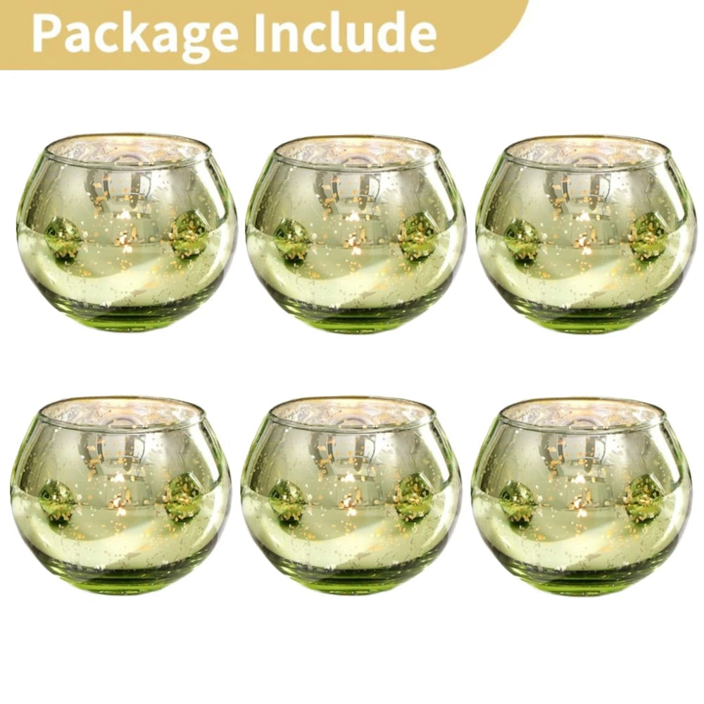 Mercury Glass Tealight Candle Holders