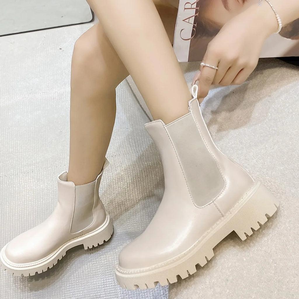 Thick-soled Women Winter Comfortable Shoes
