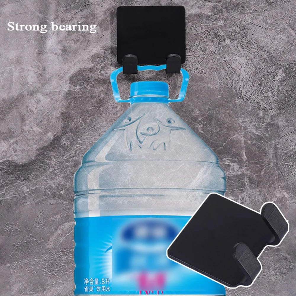 Holder Wall Mounted Bathroom For Shower Hook 2/4 pack Adhesive