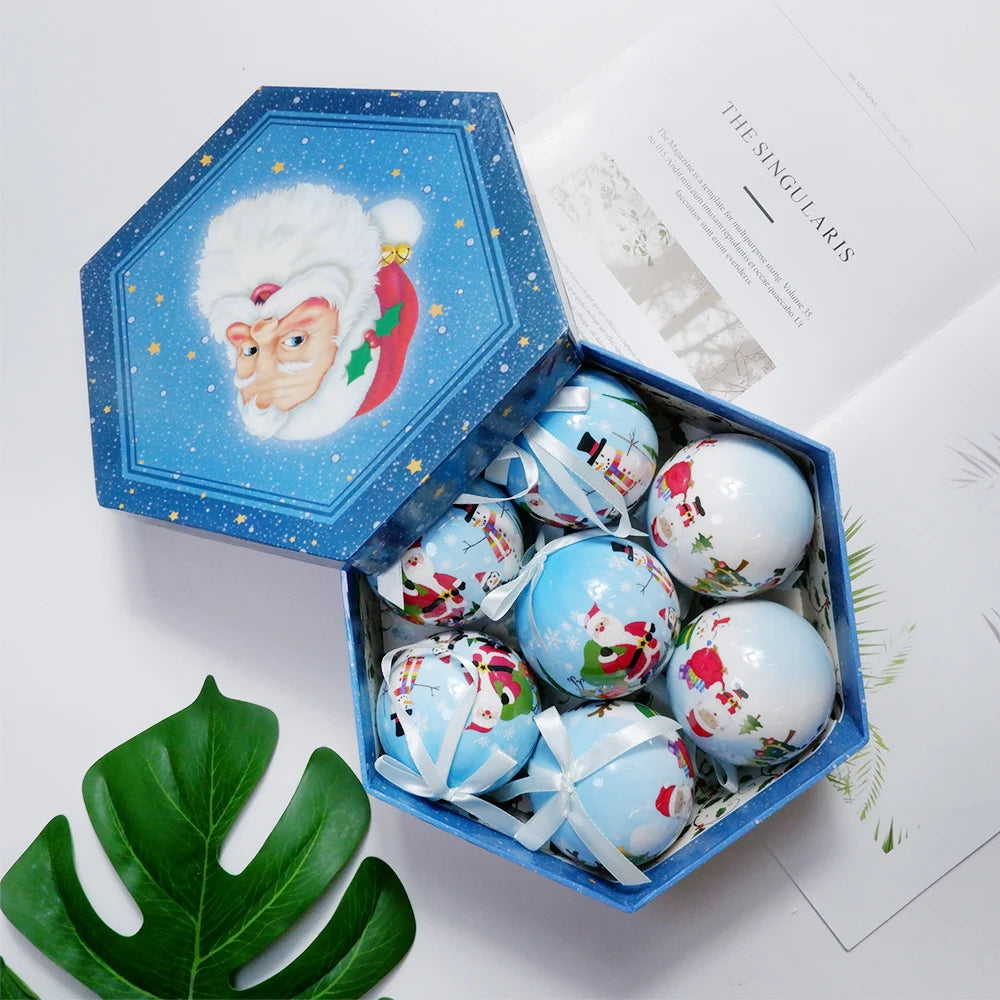 Bolas de Navidad, colgantes de Navidad, adornos para árbol, bolas multicolores, juego de decoraciones para fiestas en el hogar, Navidad, bolas de decoración navideña